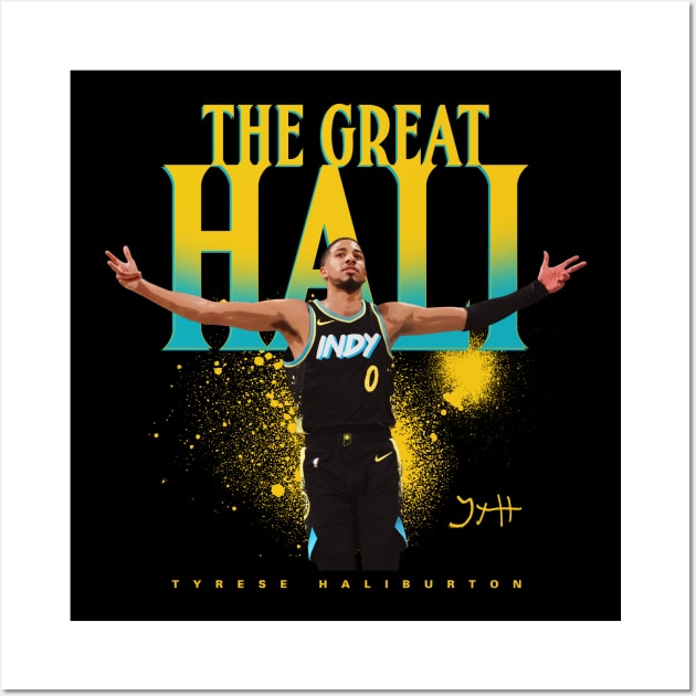 Tyrese Haliburton Wall Art by Juantamad